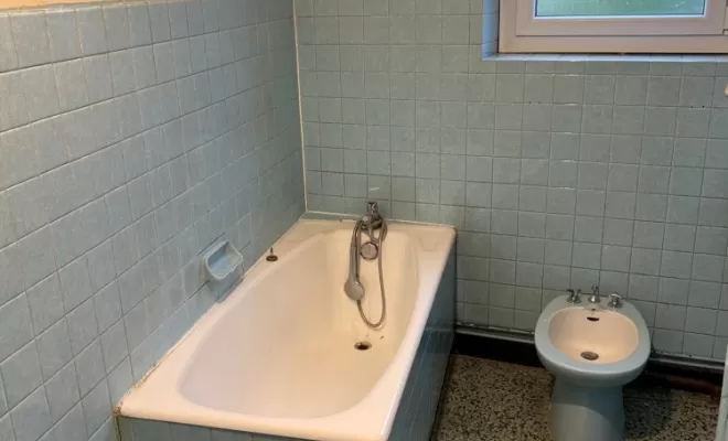 salle de bain avant rénovation